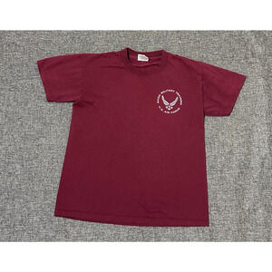 Basic Military Training U.S Air Force 324th Training Squadron Burgundy Size S